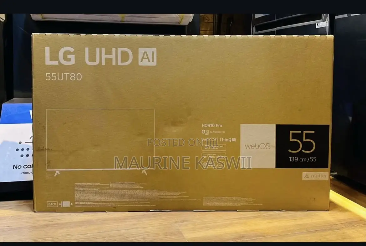 Lg 55”Inch Smart Tv 55 Ut80