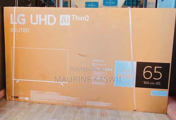 Lg 65′′ 65ut80 Smart Webos Ai Thinkq Tv - main view