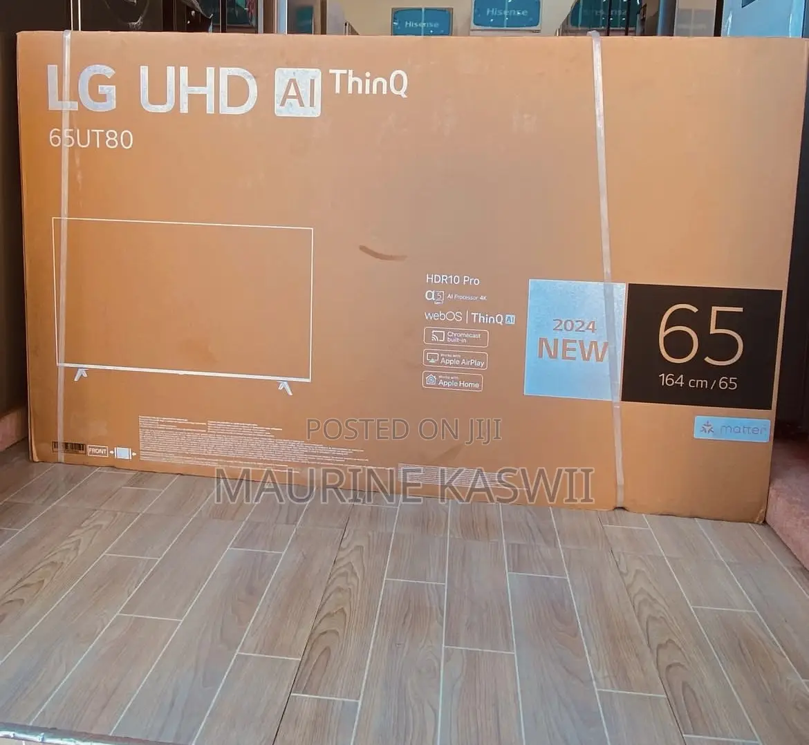 Lg 65′′ 65ut80 Smart Webos Ai Thinkq Tv