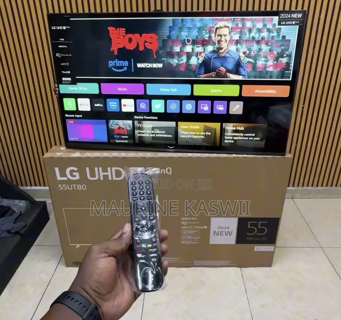 Lg 55” Ut80 Smart Webos Tv
