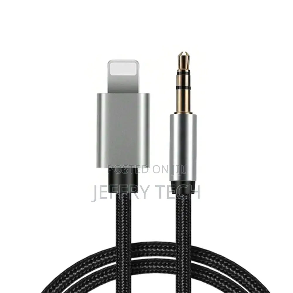 X-Scoot Xs-515 Lightning to 3.5mm Aux Audio Cable 1m - Black