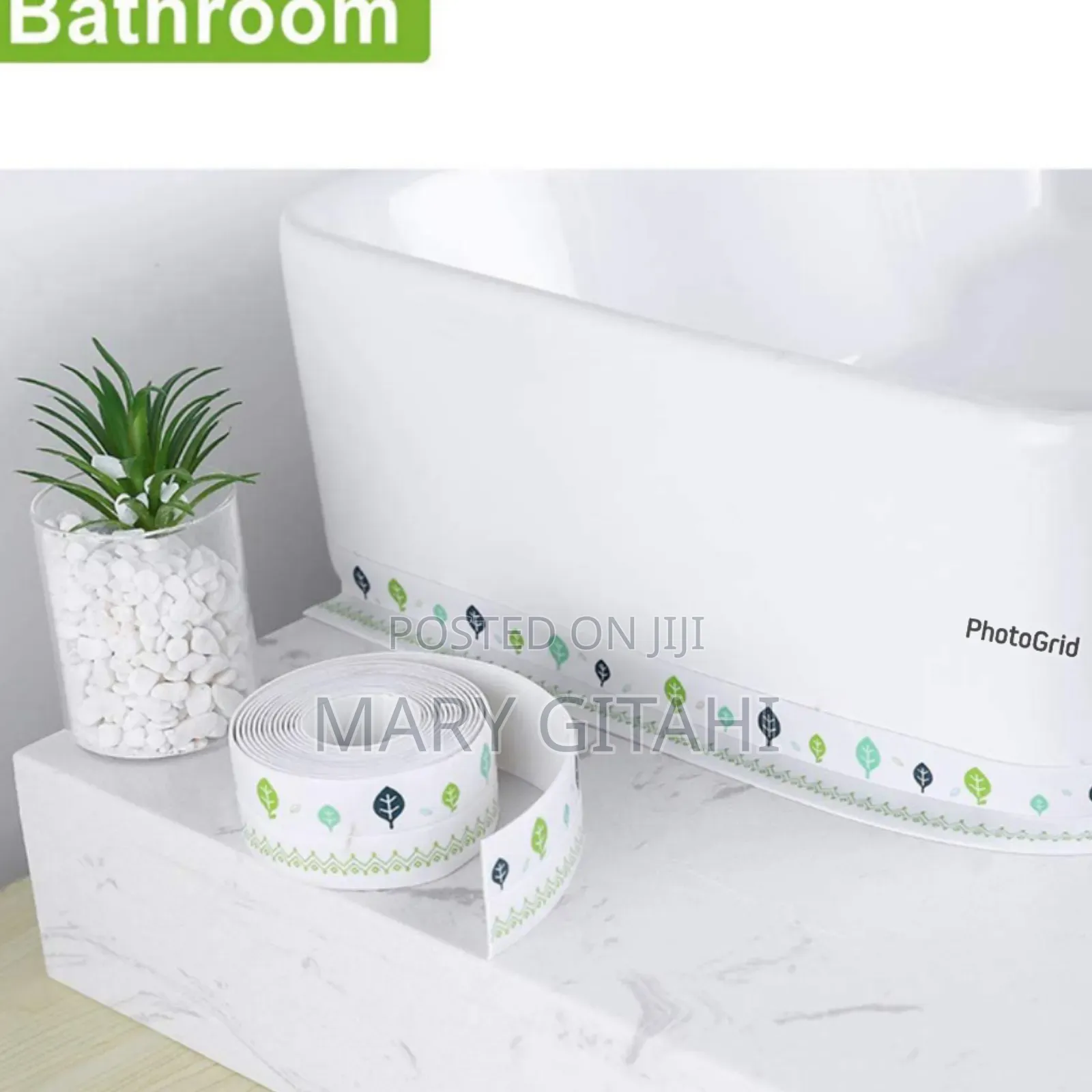 3cm by 100cm/*Adhesive Anti Mildew Moulds Junction Tape