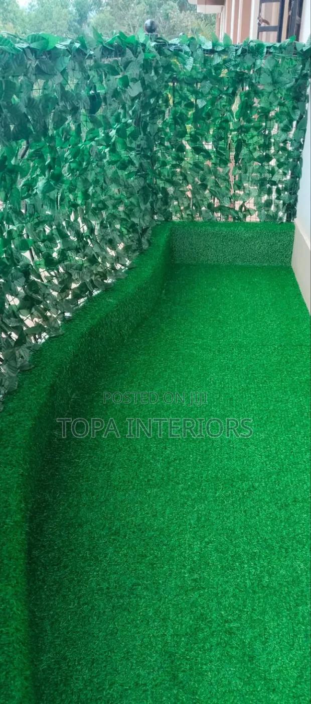 Green Balcony Artificial Green Grass Carpets Supply and Installation - main view
