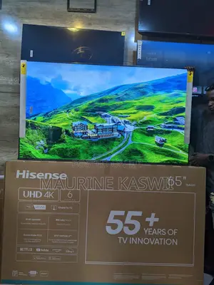 Hisense 65′′ 65a6 Uhd Tv – New Model 2025