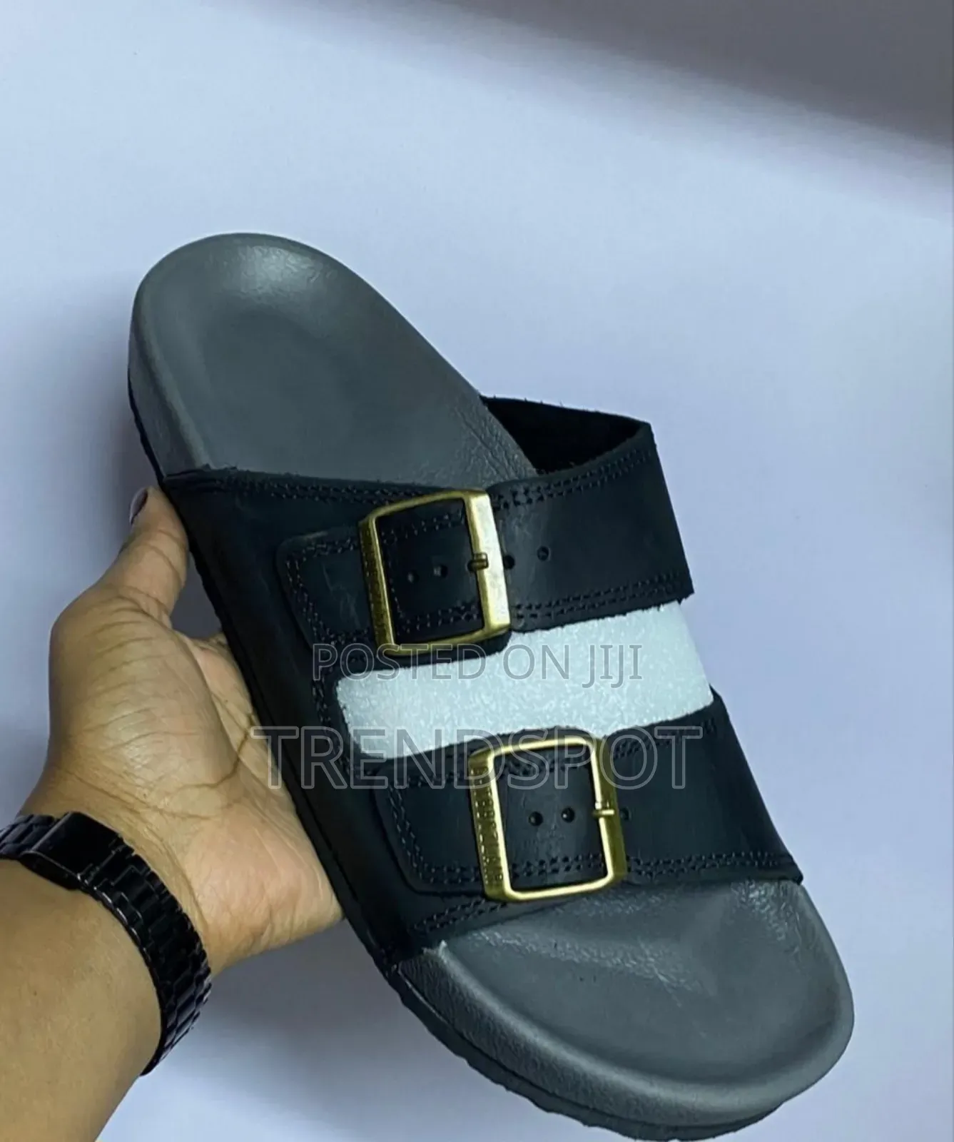 Leather Open Shoes