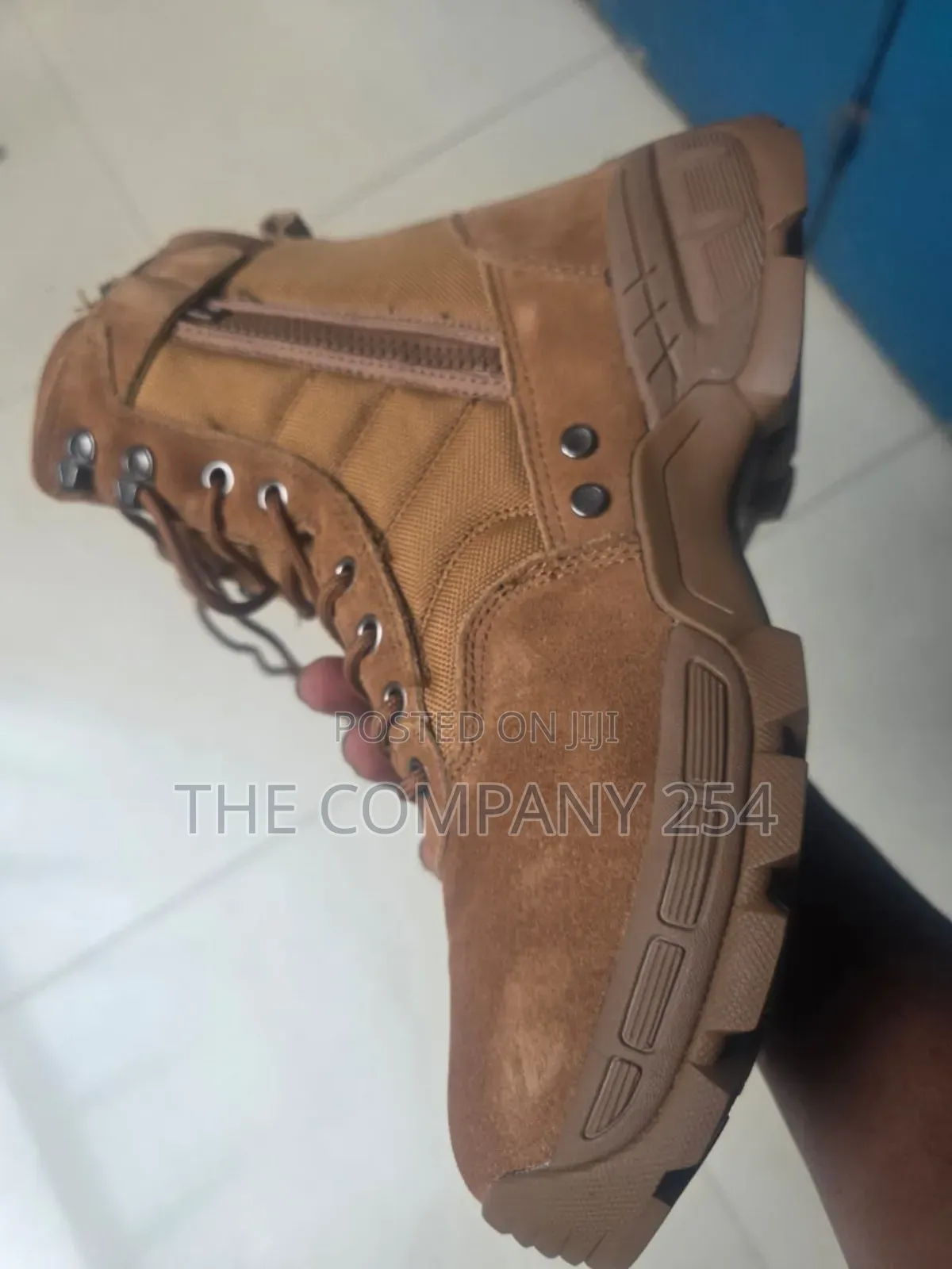 Leather Outdoor Desert As33 Hiking Millitary High Boot Shoes