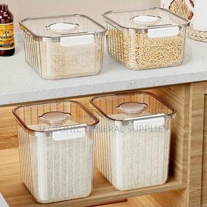 *Acrylic Big Size Cereal Containers Available in 5kg 10kg Each - thumbnail 2