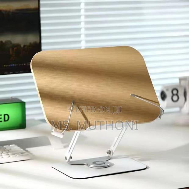 Portable Rotating Laptop Bookstand- - thumbnail 3