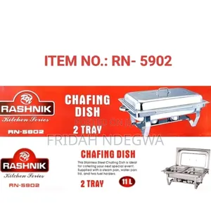 11ltr Double Tray Chaffing Dish*