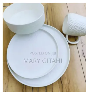 White Ceramic Dinnerset