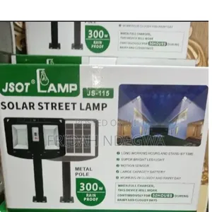 Js 115 
300w Solar Sensor Street Light Lamp