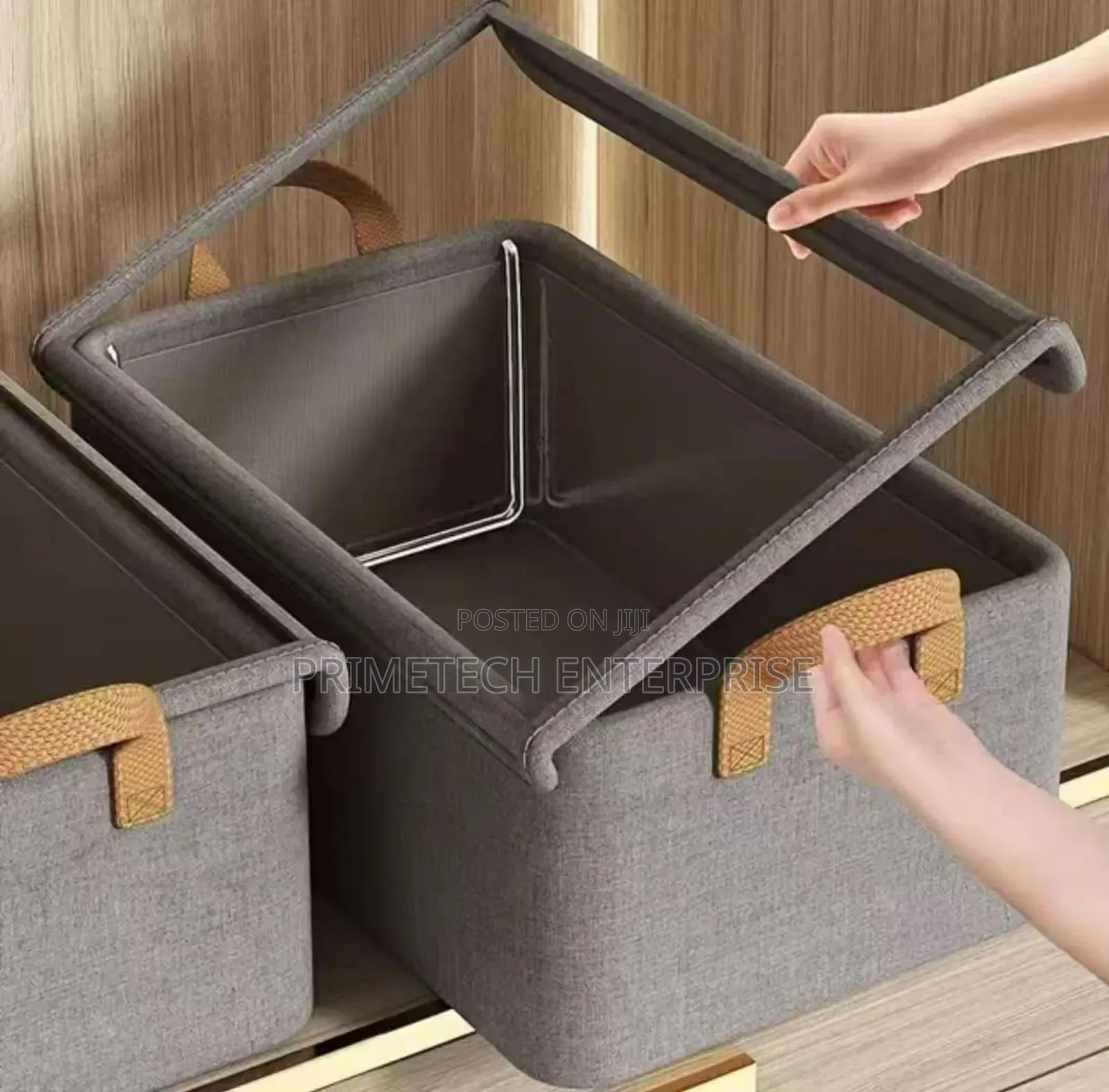 Storage Organiser With Transparent Lid Cover