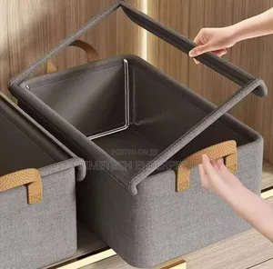 Storage Organiser With Transparent Lid Cover