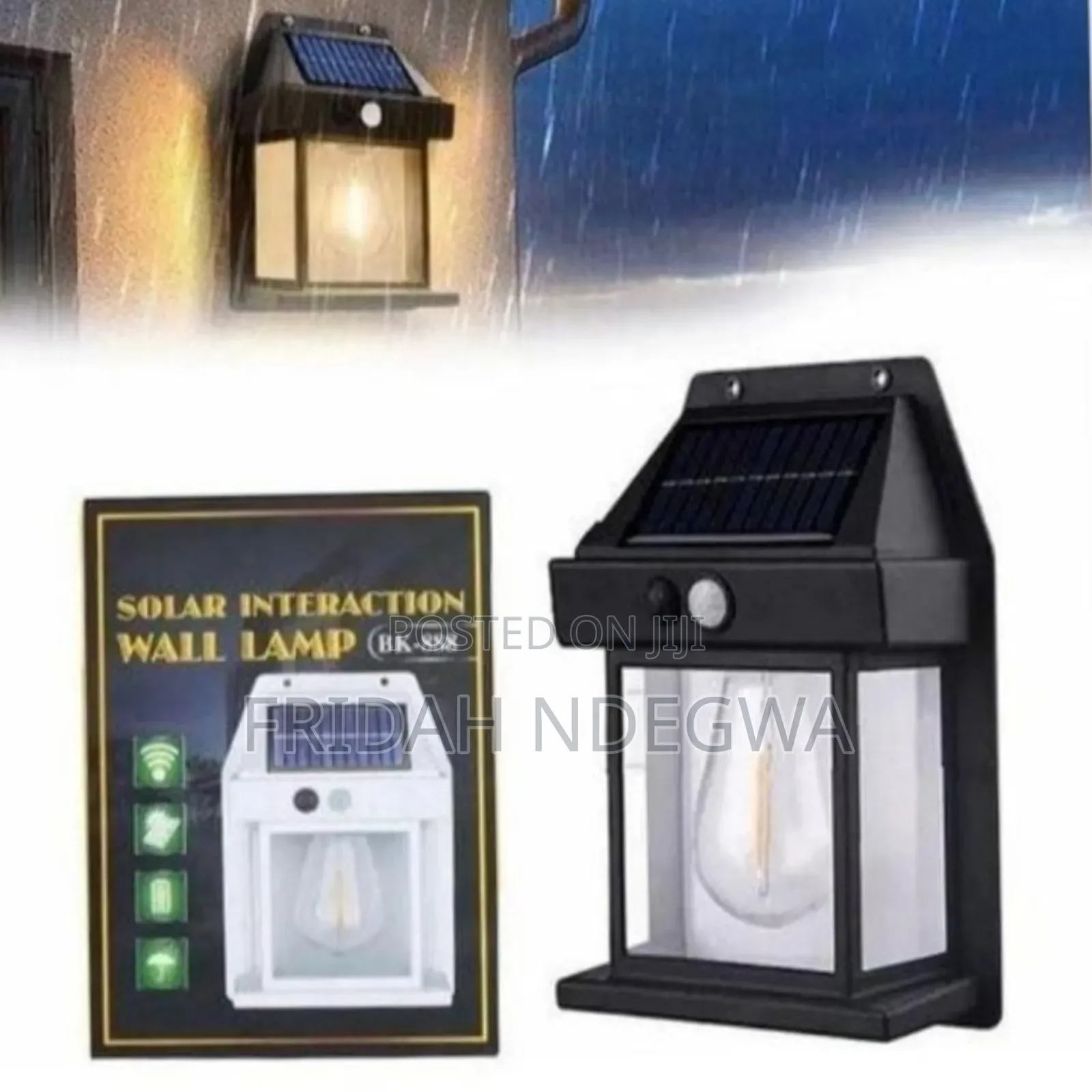 Solar Interaction Wall Lamp