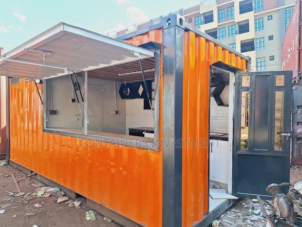 20ft Container Cost Effective Counter Bar- Fabricated Upon Order. - main view