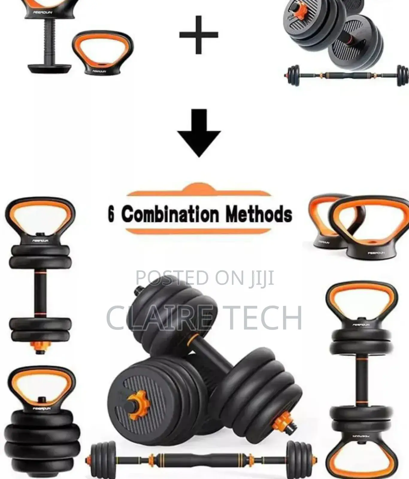 6in1 Adjustable Kettle Bell Weights