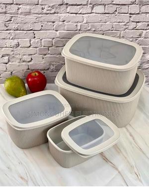 4pcs Multipurpose Storage Containers - thumbnail 2