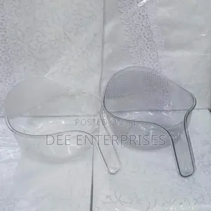 Acrylic Rice Washing Bowl/ Colander .