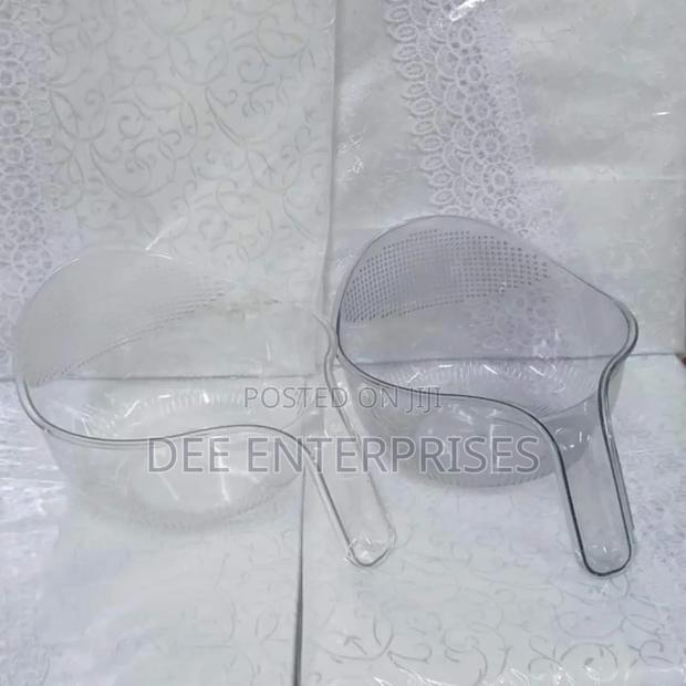 Acrylic Rice Washing Bowl/ Colander . - thumbnail 3