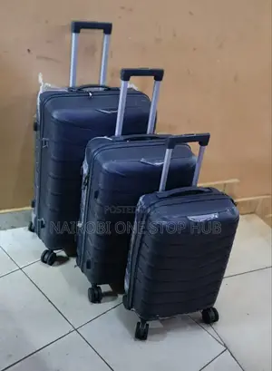 Fashion 3 in 1 Unbreakable Luxurious Rubber Suitcase Briefcase
