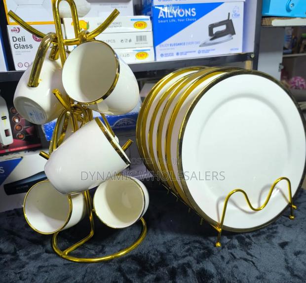 12pcs Classy White Dinner Set