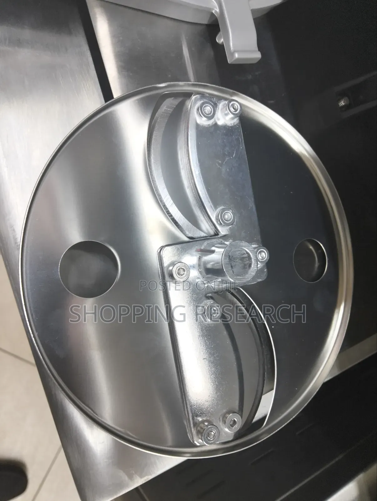 Bhajia Slicer Machine Electric With Adjustable Thickness 5/4/3/2/1mm