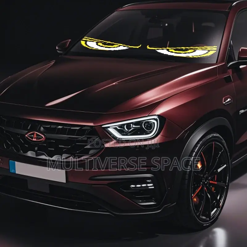 Led RGB Car Screen Devil Eye Eyes Light Car Cars App Remote Control