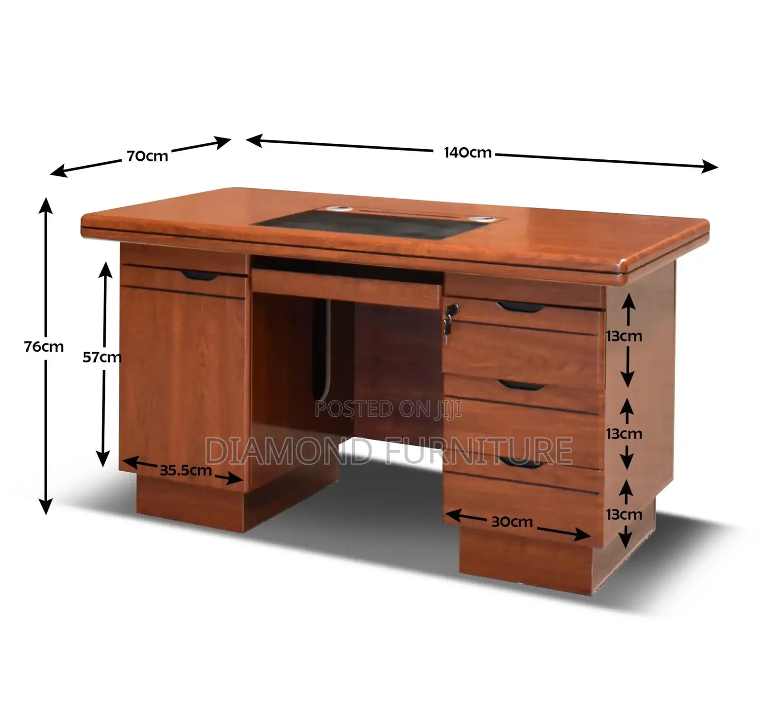 Office Furniture; Compact 1.2m Executive Work Desk
