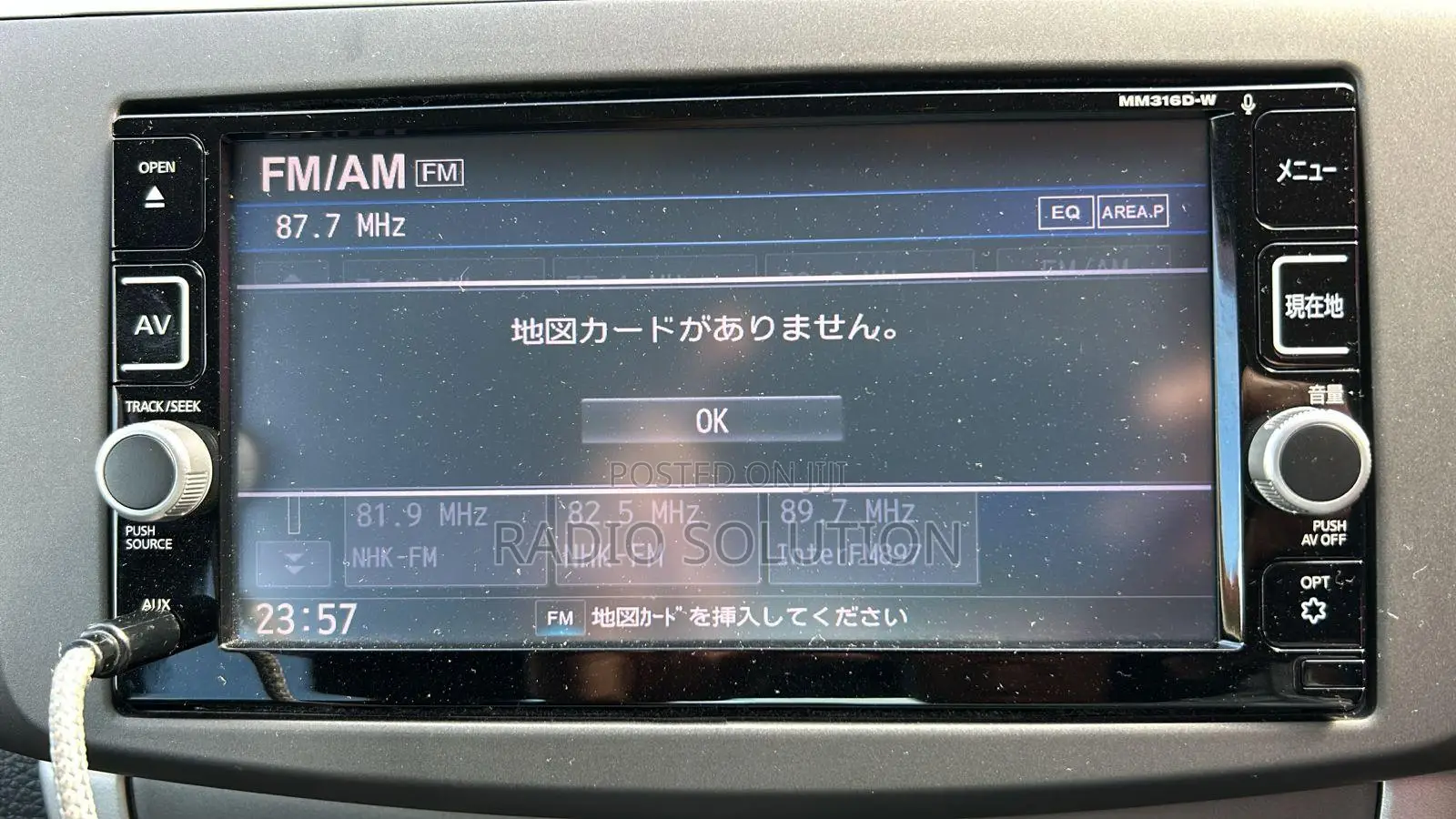 Nissan Radio Mm316 Mm516 Sd Card Error Solution