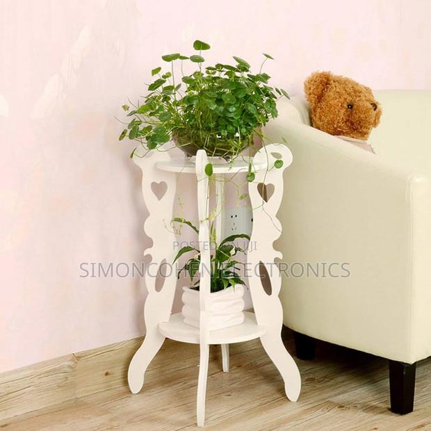 3 Legged White Decor Table