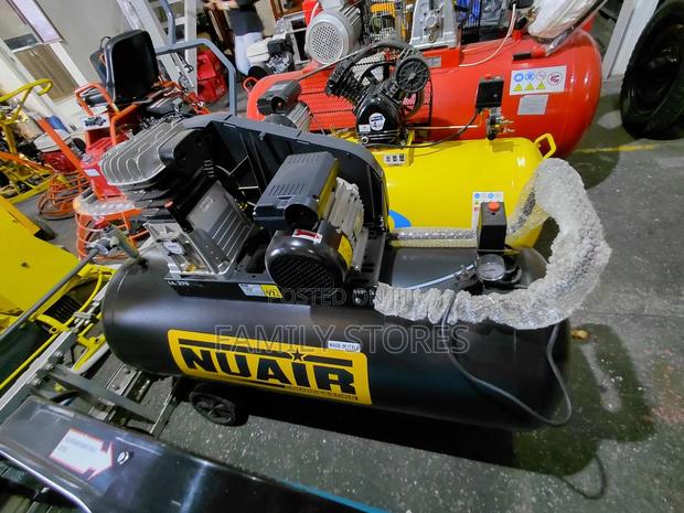 Nuair Italian 300l Single Phase Air Compressor Machine