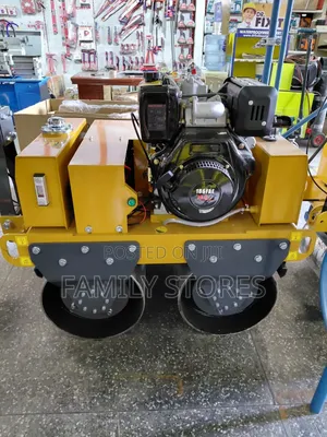 Diesel Powered Commercial Double Drum Roller Machine.