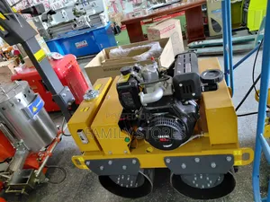 Diesel Powered Commercial Double Drum Roller Machine.