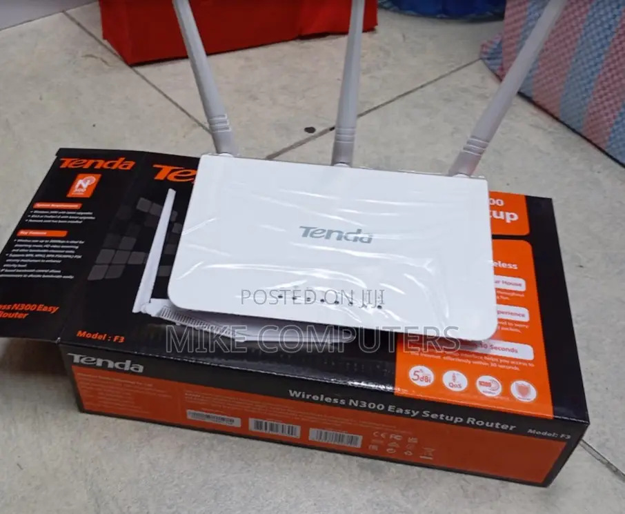 Tenda Router With300 MBPS Router