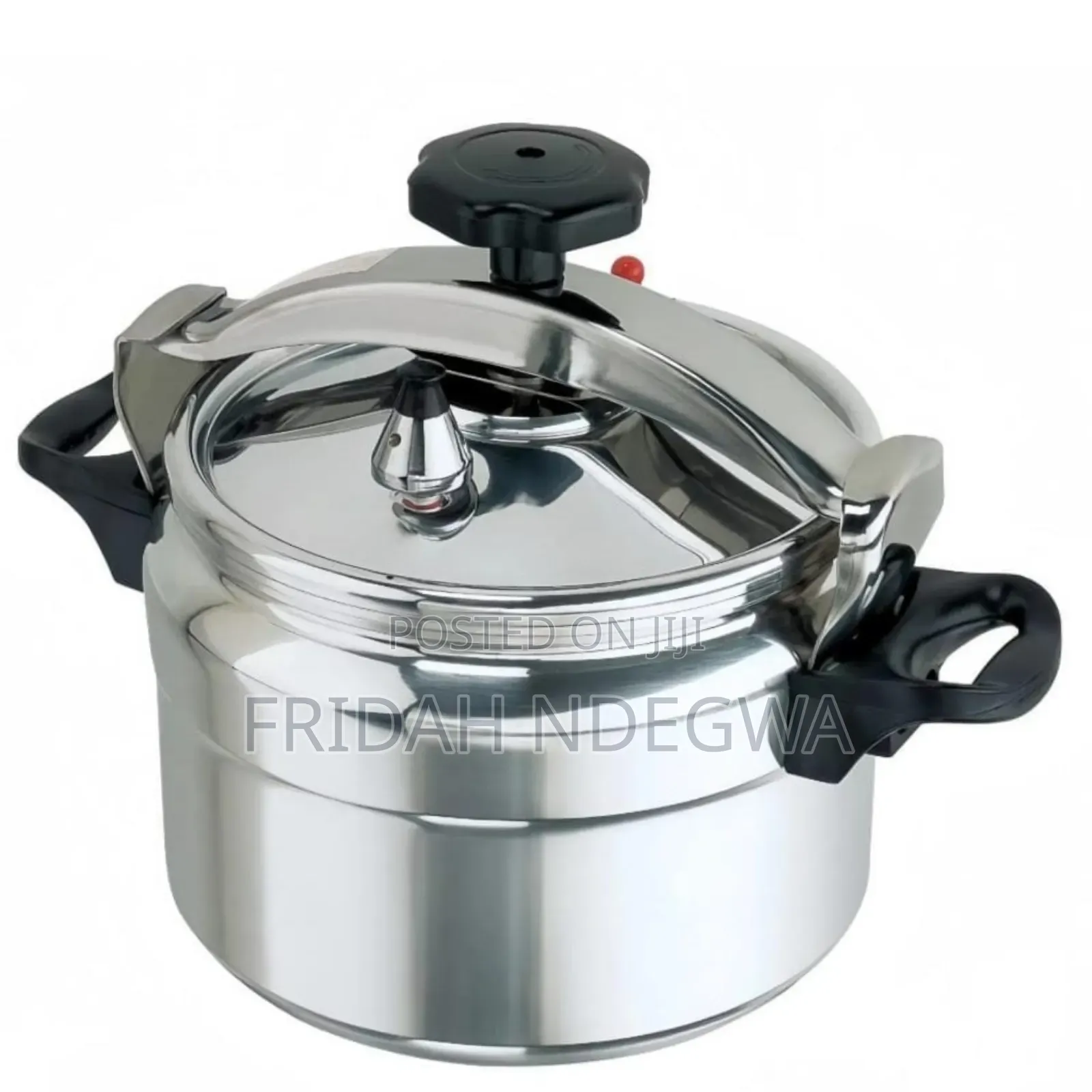 Two Handles Non Explosive Aluminum Pressure Cooker