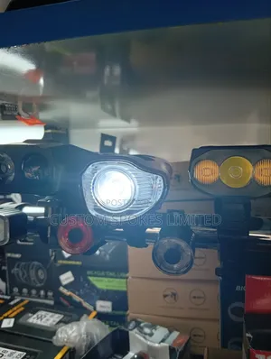 Bicycle Headlight, Speedometer, Horn, Alarm