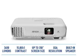 Epson Eb-e12 Xga 3600 Lumens 3lcd Projector