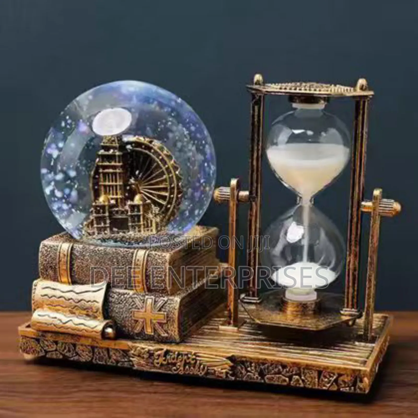 Vintage Ferris Wheel Hour Glass Decor