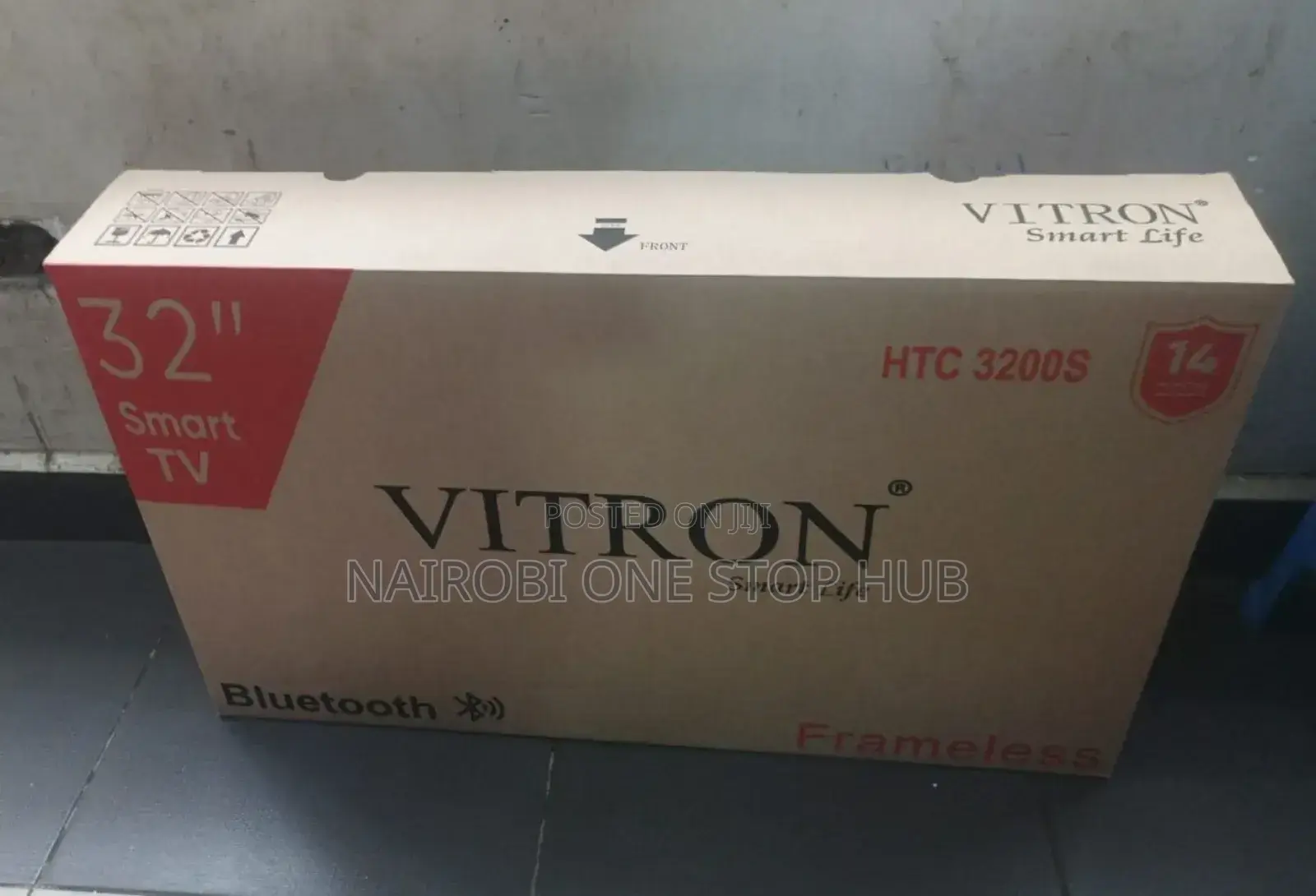 Vitron 32′′ Smart Android Frameless With Bluetooth Tv