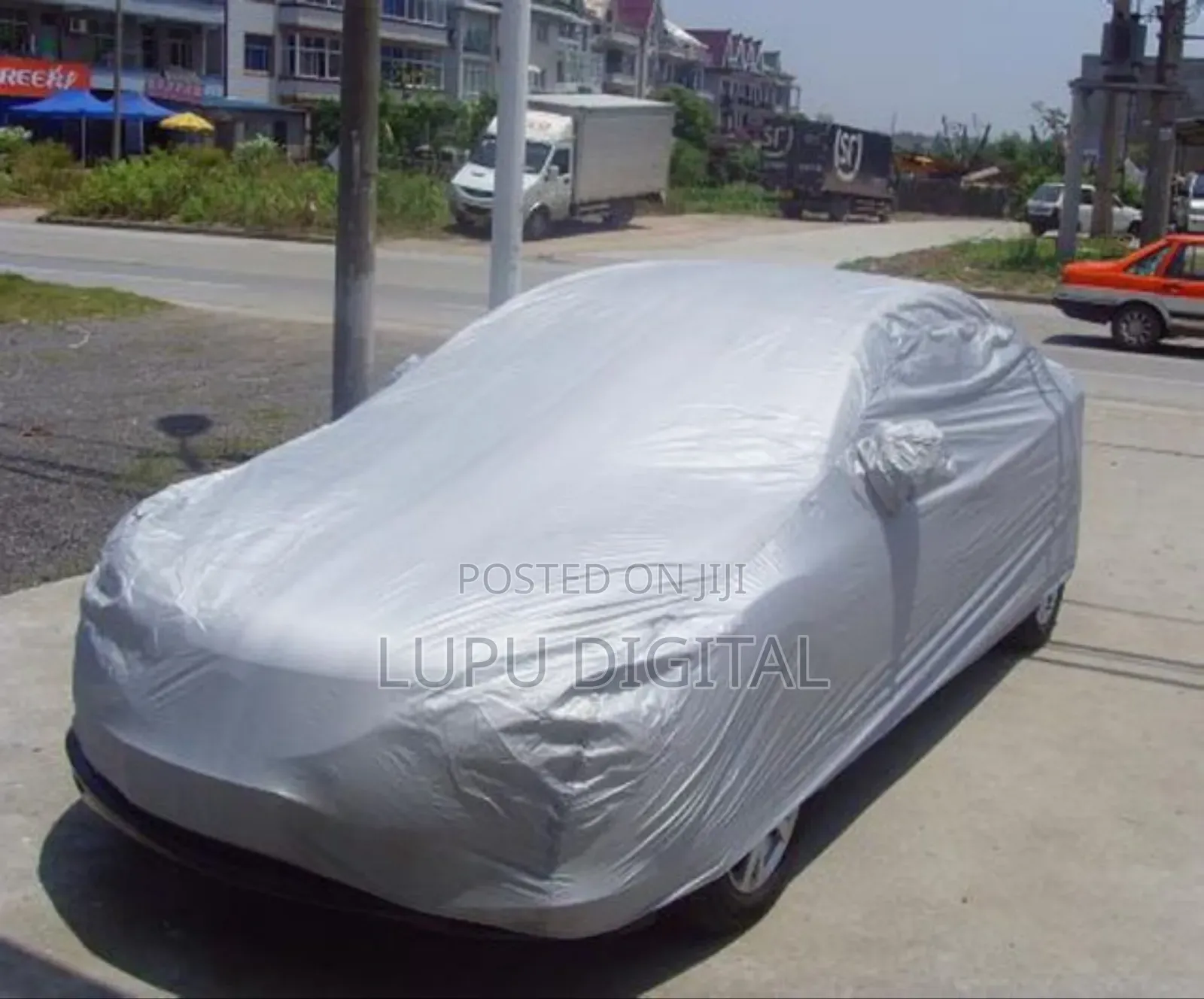 Car Cover Guard Against Sunlight Dust Rain. For Salon Cars, Sedan