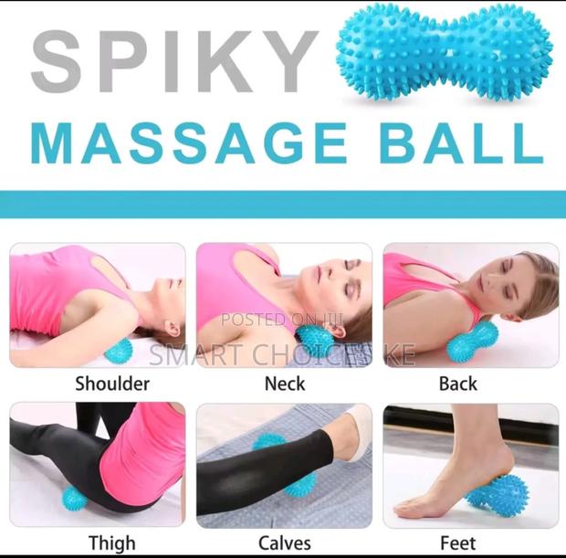 Peanut Massager Spiky Ball Foot Massage Roller Deep Massage Ball