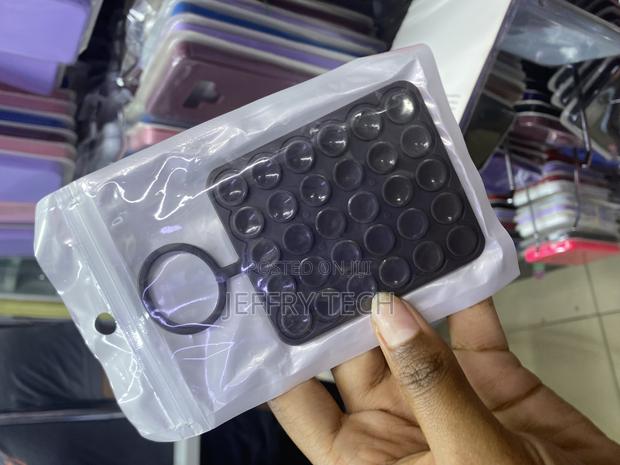 Suction Phone Case Mount, Sillicon Adhesive Phone Accessory - thumbnail 3