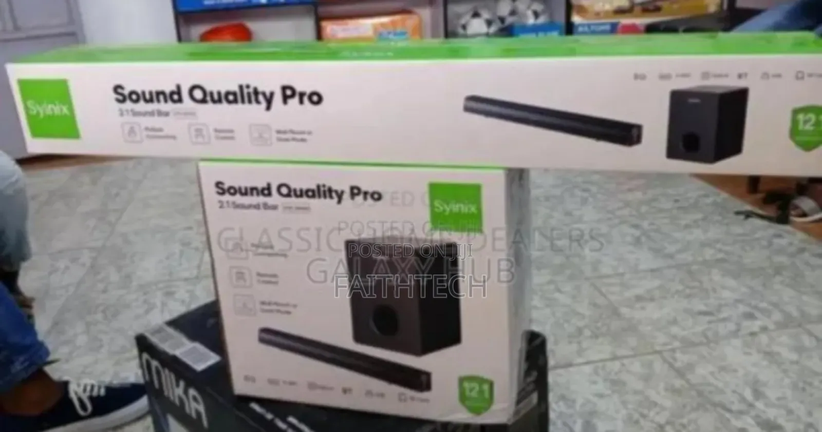 Syinix Soundbar
Model Syn-580