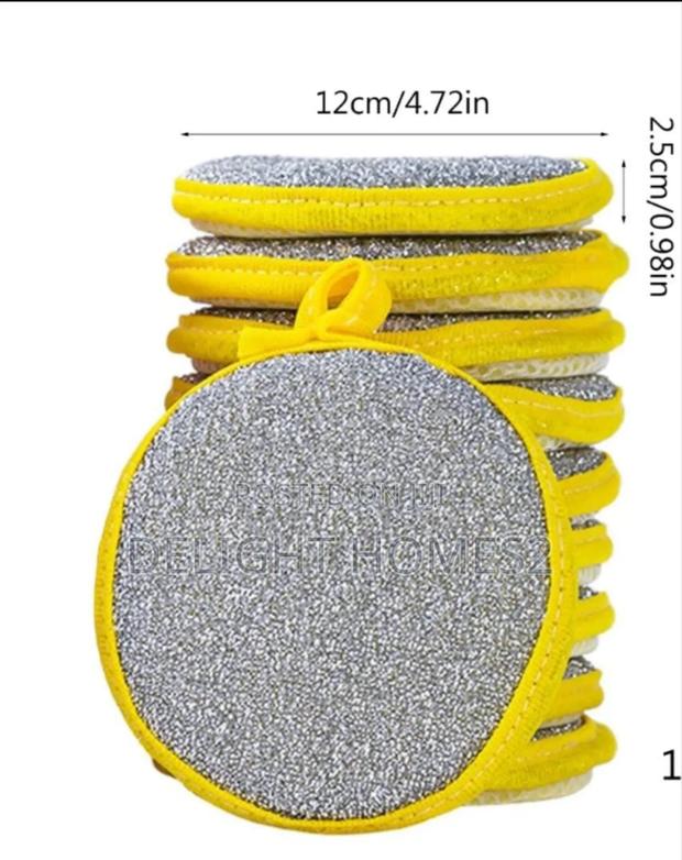 Double Side Dishwashing Sponge_esj - thumbnail 2