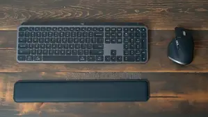 Logitech Mx Keys S Bluetooth Combo Keyboard,Mouse,Palm Rest - Graphite