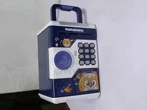 Kids Electronic Piggy Bank With Fingerprint Scanner (Toy Safe)