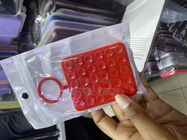 Newsrt Suction Phone Case Mount, Sillicon Adhesive Phone Accessory - thumbnail 2