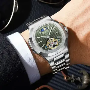 Tevise Automatic Watch With Green Dial