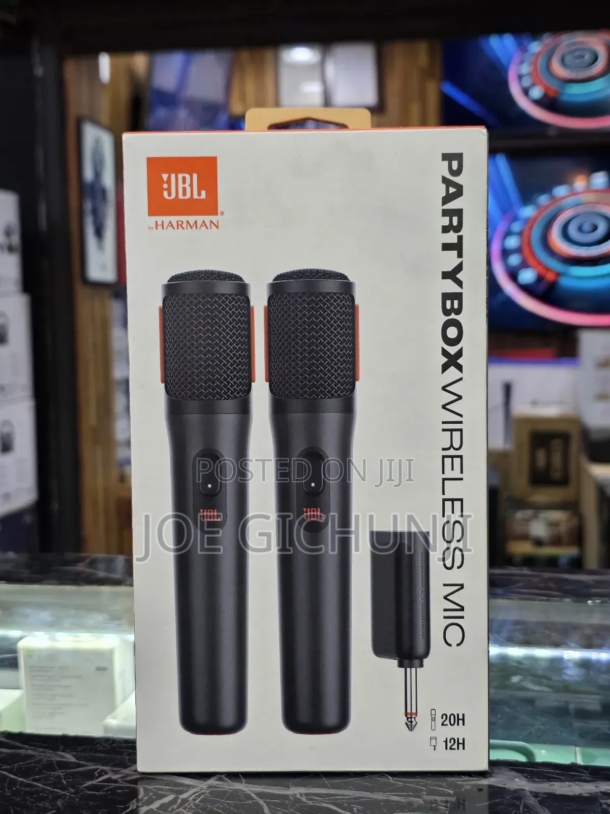 Jbl Partybox Wireless Mic - 2x Digital Wireless Microphones