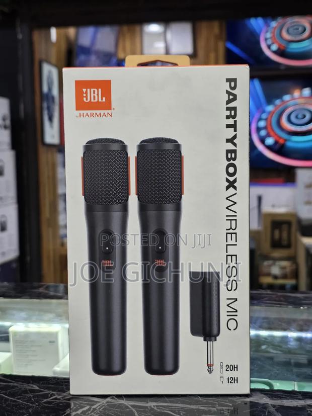 Jbl Partybox Wireless Mic - 2x Digital Wireless Microphones